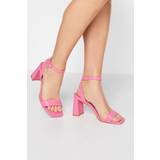 35 ⅓ - Pink Hjemmesko & Sandaler LTS Block Heel Sandal