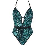 Dame - Grøn - Polyester Badedragter Ann Summers Gold Coast Swimsuit - Blue/Green