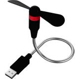 Rød Bordventilatorer Ultron RealPower USB-Lüfter B 88