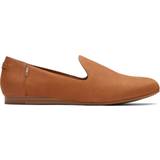 Toms 39 Loafers Toms Darcy Tan Oiled Nubuck