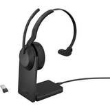 In-Ear Høretelefoner Jabra Evolve2 55 UC Mono USB-A with Charging Stand