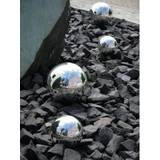 Sølv Brugskunst Europalms Deco Ball 30cm, silver Juletræspynt