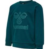 Turkis Sweatshirts Hummel Sweatshirt Grün Regular Fit Monate