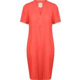 Part Two Orange Kjoler Part Two Aminase Dress - Grenadine
