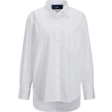 Dame - Løs Skjorter JJXX Jamie Relaxed Poplin Shirt - White