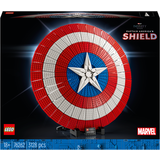 Plastlegetøj Lego Marvel Captain America's Shield 76262