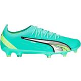 Stof Fodboldstøvler Puma Ultra Ultimate FG/AG M - Electric Peppermint/White/Fast Yellow