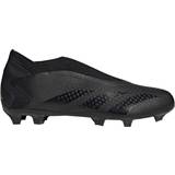 Syntetisk Fodboldstøvler adidas Predator Accuracy.3 Laceless Firm Ground - Core Black/Cloud White