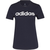 Adidas Blå Overdele adidas Women's Loungewear Essentials Slim Logo T-shirt - Legend Ink/White
