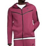 Nike Sportswear Tech Fleece Men's Full-Zip Hoodie - Rosewood/Black