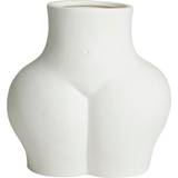Nordal Hvid Brugskunst Nordal Avaji Lower Body Vase 23cm