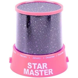Batteridrevede - Pink Bordlamper Star Master Lights Starry Projector Bordlampe