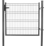 Grå Indhegninger NSH Nordic Gate for Panel Fence 118x103cm