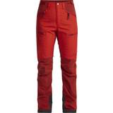 Lundhags Rød Bukser & Shorts Lundhags Makke High Waist Hiking Pants Women - Lively Red/Mellow Red