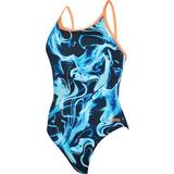 Zoggs Dame Tøj Zoggs Ocean Smoke Sprintback Swimsuit - Navy
