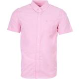 FARAH Pink Tøj FARAH Men's Drayton Short Sleeve Shirt - Coral