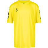 Gul - V-udskæring Overdele Select Men's Pisa Short Sleeve T-shirt - Yellow/Black