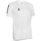 8 - V-udskæring Overdele Select Men's Pisa Short Sleeve T-shirt - White/Black
