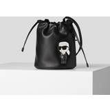 Karl Lagerfeld Sort Bucket Bags Karl Lagerfeld 230W3043 Black ONESIZE