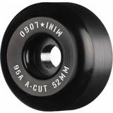 Sort Hjul Mini Logo Skateboard Wheels A-cut "2" 52mm 95A Black 4-pack str. 52mm
