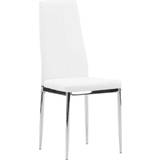 Hvid Køkkenstole Venture Design Pastill Hvid/sølv Køkkenstol