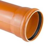 Pvc kloakrør PVC kloakrør 250x3000mm SN8. EN1401