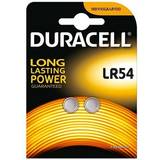 Batterier - LR54 Batterier & Opladere Duracell LR54 Compatible 2-pack