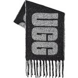 UGG Dame Halstørklæde & Sjal UGG Women's Woven Logo Scarf, Black Multi, One