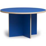 Blå - Glas Bord HKliving round ø130cm Dining Table