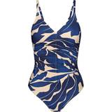 Med indlæg Badetøj Triumph Summer Allure Swimsuit - Blue/Light Combination