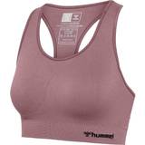 Hummel Pink Undertøj Hummel Women's Seamless Sports Top - Rose Taupe