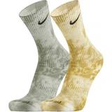 Batik - Grøn Undertøj Nike Everyday Plus Cushioned Tie-Dye Crew Socks 2-pack - Multi-Colour