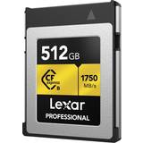 LEXAR 512 GB Hukommelseskort LEXAR Gold Series Professional 512GB CFexpress Type-B Memory Card