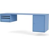 Blå Skrivebord Montana Furniture WORKSHOP Azure Skrivebord