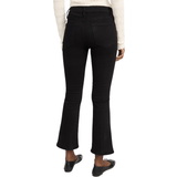 26 - Elastan/Lycra/Spandex - Guld Bukser & Shorts Frame Le Crop Mini Bootcut Jeans - Black