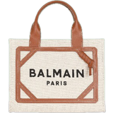 Håndtag - Hør Tasker Balmain B-Army Small Shopping Bag - Brown