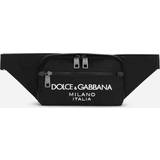 Dolce & Gabbana Sort Bæltetasker Dolce & Gabbana Logo Nylon Beltbag Black UNI