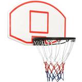 Hvid Basketballkurve vidaXL Basketball Hoop with Plate 71x45x2 cm Polyethylene White