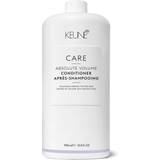 Keune Anti-frizz Hårprodukter Keune Absolute Volume Conditioner 1000ml
