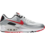 Nike Air Max 90 Løbesko Nike Air Max 90 M - Photon Dust/Metallic Silver/Black/University Red