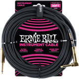 Kvadratisk - Pink Kabler Ernie Ball 6.3mm - 6.3mm Angled M-M 3m