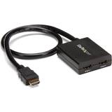 High Speed with Ethernet (4K) Kabler StarTech HDMI - 2xHDMI M-F Adapter