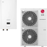 Luft-til-vand varmepumper LG Therma V R32 Hydrosplit Hydro Box 12kW Indendørs- & Udendørsdel