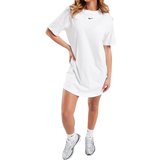 Nike Bomuld Kjoler Nike Essential T-shirt Dress - White
