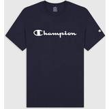 Champion Herre - S T-shirts Champion Legacy American Classics Logo T-shirt - Navy Blue