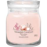 Yankee Candle Pink Lysestager, Lys & Dufte Yankee Candle Rumdufte stearinlys Pink 368 Duftlys 623g