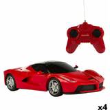 Ferrari Fjernstyret legetøj Ferrari Fjernstyret Bil 1:24 4 enheder