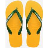 12 - Gul Hjemmesko & Sandaler Havaianas Flip Flops Brasil Logo