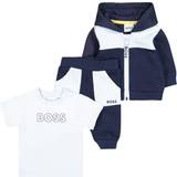 Hugo Boss Tracksuits Børnetøj HUGO BOSS Kids Blue Jogging Suit for