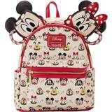 Brun - Børn Håndtasker Loungefly Disney Hot Cocoa AOP Mini Backpack Black/Brown/Red One-Size
